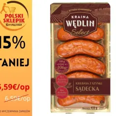 Kiełbasa z szynki Biedronka - poznaj smaki i wartości odżywcze